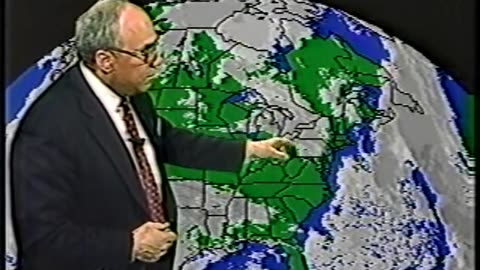 February 26, 1988, Weather Forecast on WPIX NY