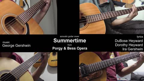 Guitar Learning Journey: Summertime cover - instrumental