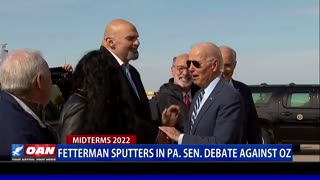 Fetterman sputters in Pa. Sen. Debate against Oz