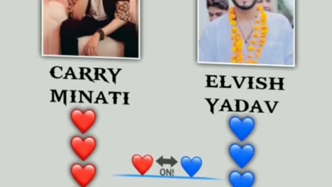 Carry Minati ❤️ elvish yadav 💙