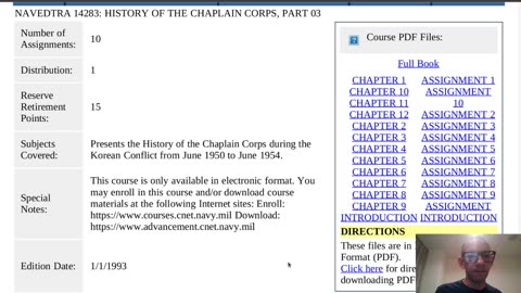 Summary of NAVEDTRA 14283 - History of the Chaplain Corps, Part 03