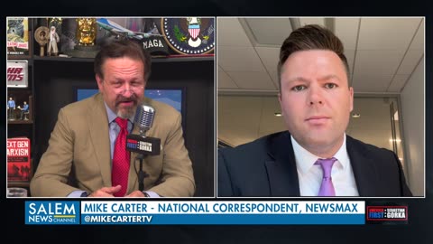 What I saw at the Bronx rally. Mike Carter with Sebastian Gorka on AMERICA First