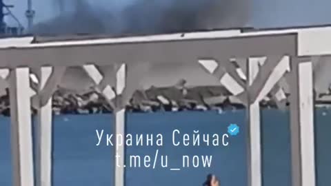 VIDEO OF THE EXPLOSION IN THE PORT OF TEMPORARILY OCCUPIED BERDYANSK