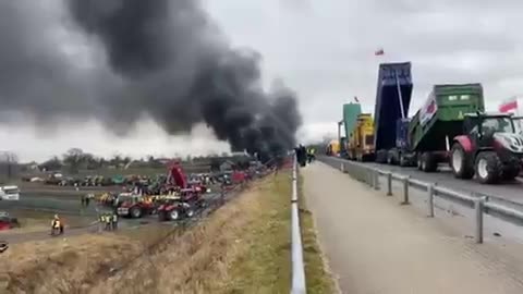 Las protestas de los agricultores polacos cobran fuerza FEBRERO 2024