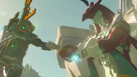 Sidon Giving His Vow to Link Tears of the Kingdom