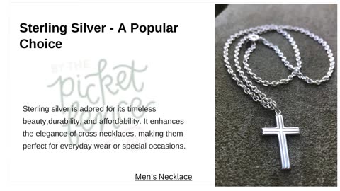 Shop Sterling Silver Cross Necklace Online At Affordable Price