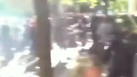 Antifa gets their butts handed to them.