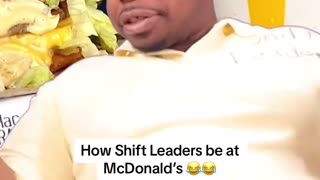 How Shift Leaders be at McDonald's