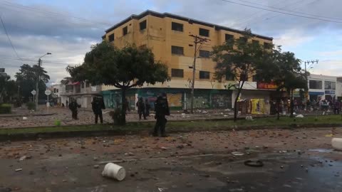 Noche de terror en Bogotá [Video]