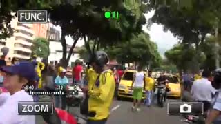 Transmisión del paro de taxis en Bucaramanga