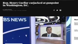 Texas Congressman Henry Cuellar Robbed At Gunpoint By Black Super Predators During Car Jacking