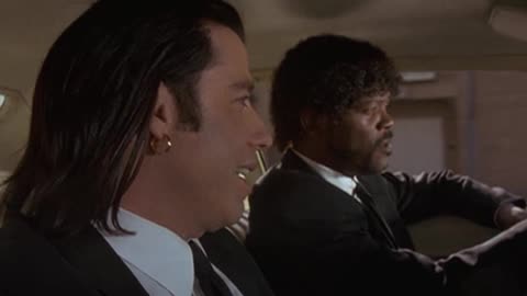 Pulp Fiction "Royale with cheese" scene