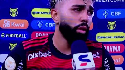 Gabigol fala em Flamengo superior contra o Palmeiras e detona arbitragem: 'Atrapalhou muito'