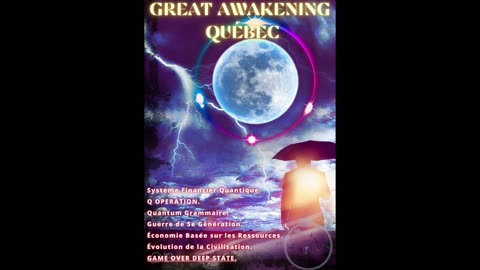 GREAT AWAKENING QUÉBEC TOUR