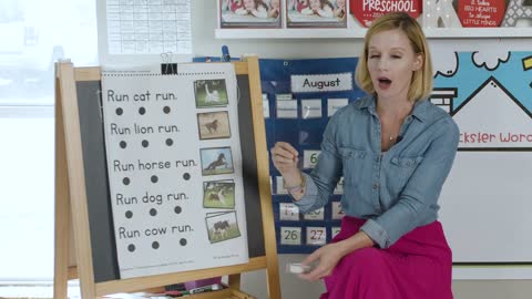 Virtual Preschool Learn Counting and Sight words