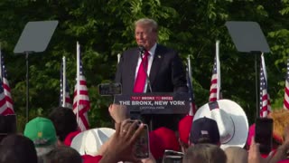 Former President Donald Trump holds a MAGA Rally in The Bronx, N.Y. - May 23, 2024