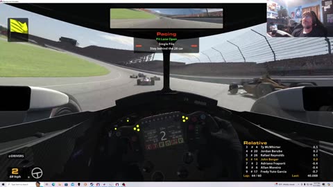 iRacing B Fixed IndyCar Series Oval from Michigan 6/11/24. This Track Needs to be Brought Back.