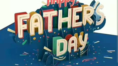 Happy fathers day to all fathers and dad out there