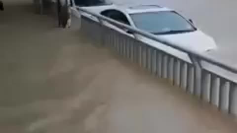 Zhengzhou China Massive Flooding After Dam Bursts 7-20-21