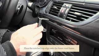 Audi A6 and S6: Phone Mount / A-Tach 50231 Installation Video