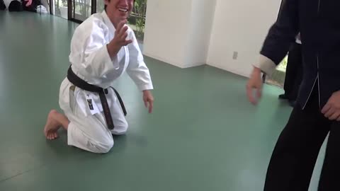 Karate master meets Ba ji quan