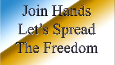 Join Hands Let's Spread The Freedom
