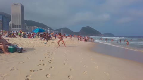 Copacabana beach Rio de Janeiro Brazil