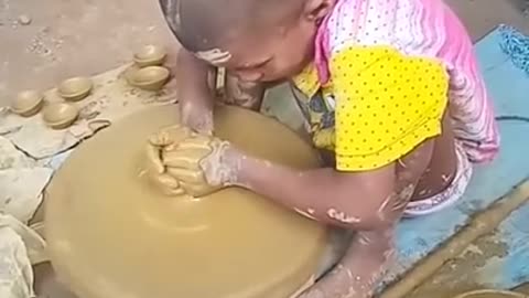 Children hardworking video