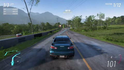 Forza Horizon 5 - "La Selva Scramble" Dirt Racing in a Mitsubishi!