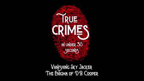 Vanishing Sky jacker - The Enigma of D B Cooper