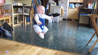 Baby Bodhi performing a ballet to opera music