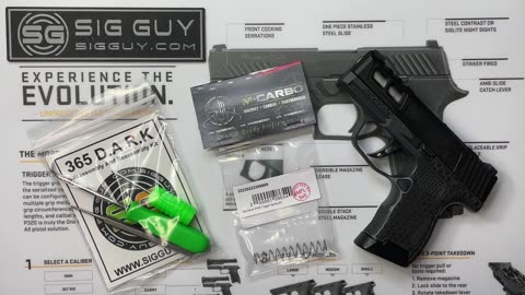 MCarbo trigger spring kit installation video for the SIG Sauer P365