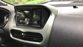 Double Din Stereo Trim for i-Miev