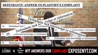 New York Times Makes SHOCKING Admission in Court Docs in Project Veritas Lawsuit
