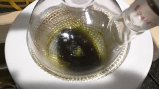 Crude THC oil