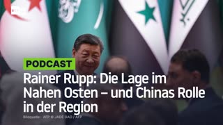 Rainer Rupp: Die Lage im Nahen Osten – und Chinas Rolle in der Region