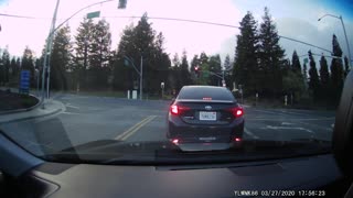 Getting Hit While Sitting At A Red Light