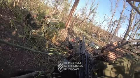 Ukraine war combat footage captured on GoPro