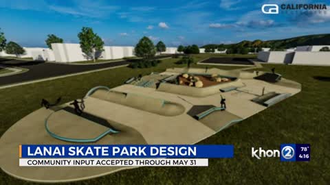 Lanai getting its first skate park