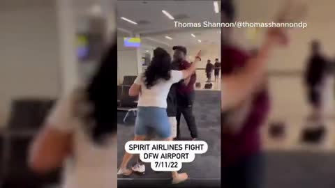 More information on DFW fight between woman, Spirit Airlines agent