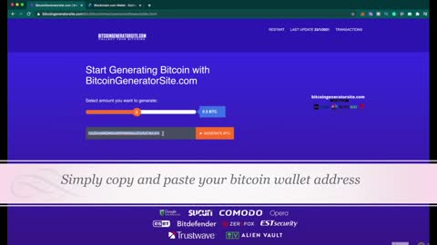 How bitcoin generator site works