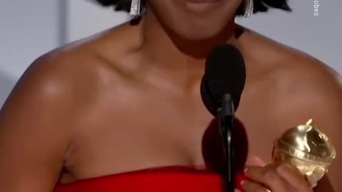 Ayo Edebiri's Golden Globes Acceptance Speech for 'The Bear'
