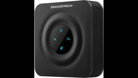 Review: Grandstream GS-HT802 2 Port Analog Telephone Adapter VoIP Phone & Device, Black