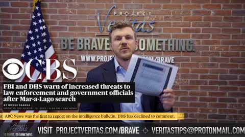 Project Veritas DHS Whistleblower Leaks New Joint Intelligence Bulletin.
