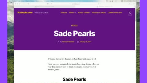 Sade Pearls Part 2 on Professionals and Dignity Commentary