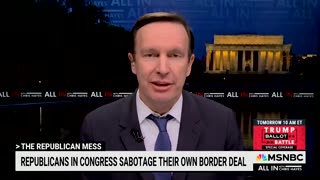 Dem. Senator Chris Murphy Says The Quiet Part Out Loud On The Dem Playbook