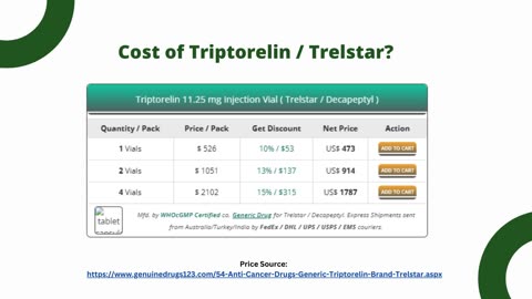 Triptorelin (Trelstar) 11.25 mg injection uses