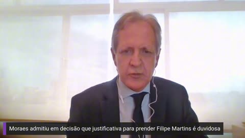 Xandão admitiu em decisão que justificativa para prender Filipe Martins é duvidosa mas mesmo assim..