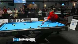 Is This the Most Astounding 8-Ball Pool Run Out Ever? Watch Chris Melling's Legendary Performance!