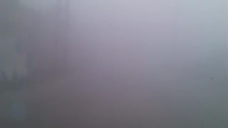 Drive in Fog at mornig